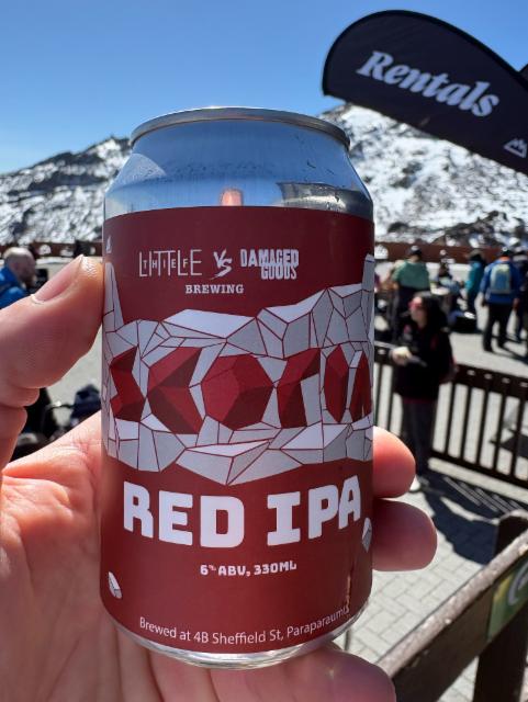 Scoria Red IPA 6.0%, Little thief, New Zealand