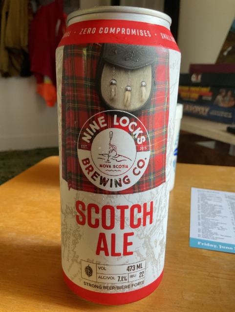 Scotch Ale, Nine Locks Brewing Co