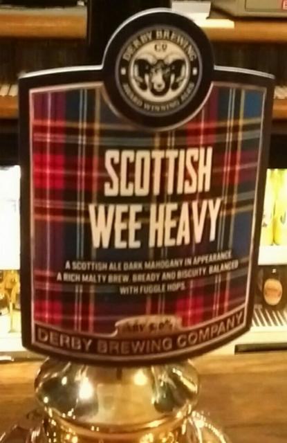 Scottish Wee Heavy 5.0%, Derby Brewing, England