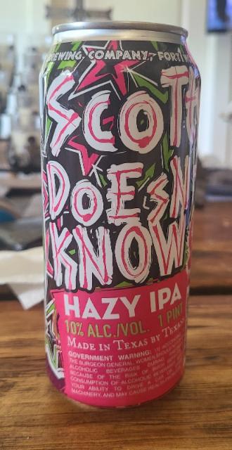 Scotty doesnt know 10.0%, Martin House Brewing Company, United States