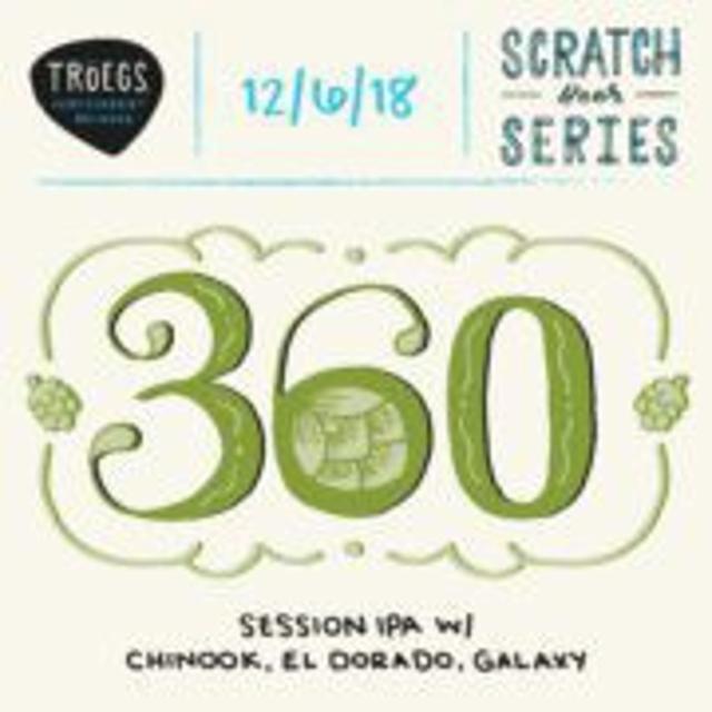 Scratch Series #360 Session IPA 4.7%, Tröegs Independent Brewing, United States