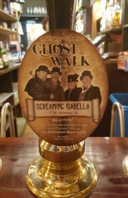 Screaming Isabella 4.1%, Nottingham Brewery, England
