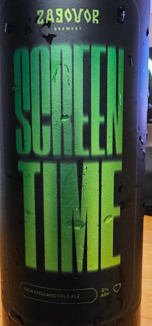 screen time 5.0%, Zagovor Brewery, Russia