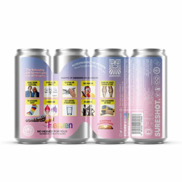 Screened Out Of Heaven 6.0%, Sureshot Brewing, England
