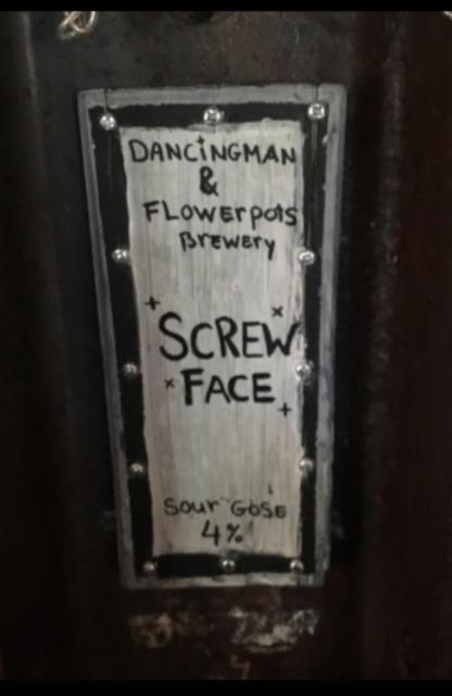 Screw Face 4.0%, Dancing Man Brewery, England