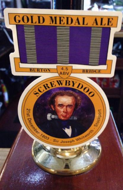 Screwbydoo 4.5%, Burton Bridge Brewery, England