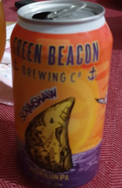 Scrimshaw Australian IPA 5.8%, Green Beacon Brewing Co, Australia