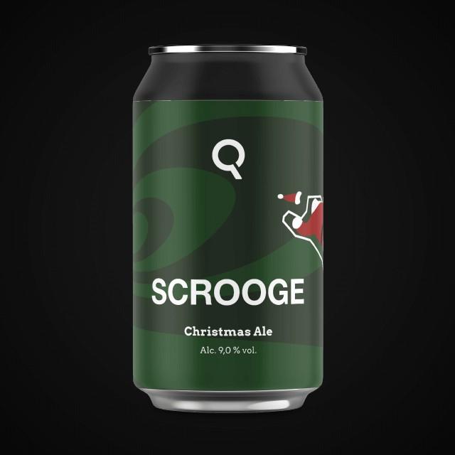 Scrooge Christmas Ale 9.0%, Evoqe Brewing, Italy