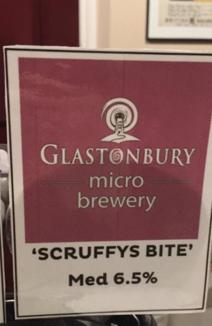 'Scruffy's Bite' 6.5%, Glastonbury Ales, England