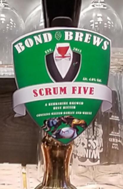 Scrum Five 4.0%, Bond Brews, England
