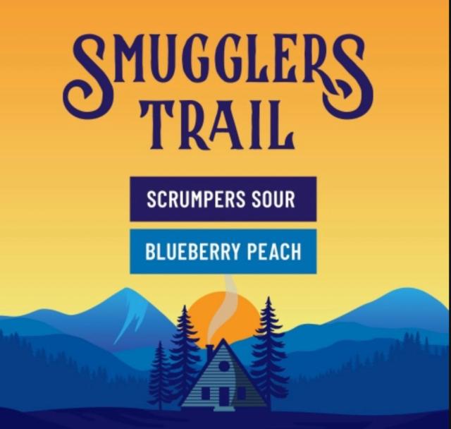 Scrumpers Blueberry Peach Sour, Smugglers Trail