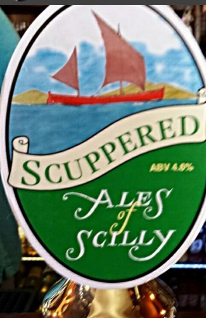 Scuppered 4.6%, Ales Of Scilly Brewery, England
