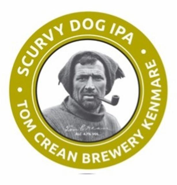 Scurvy Dog IPA 4.2%, Tom Crean Brewery Kenmare, Ireland