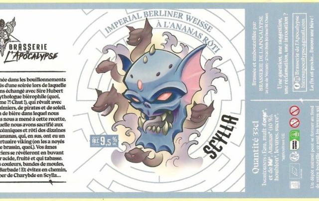 Scylla 9.5%, Brasserie De L'Apocalypse, France