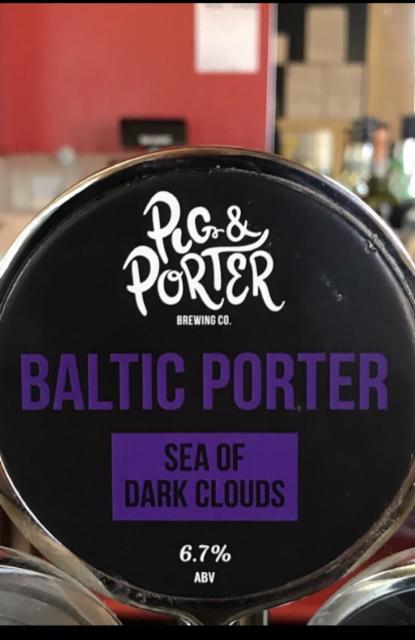 Sea Of Dark Clouds 6.7%, Pig & Porter Brewing Co., England