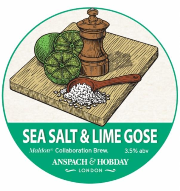 Sea Salt & Lime Gose 3.5%, Anspach & Hobday, England