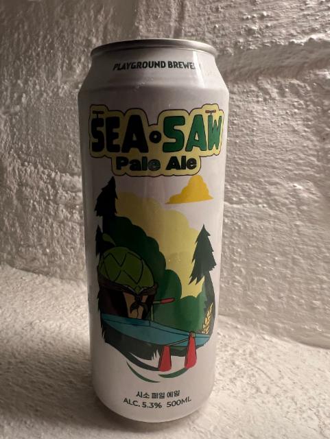 Sea Saw 5.3%, Playground Brewery, South Korea