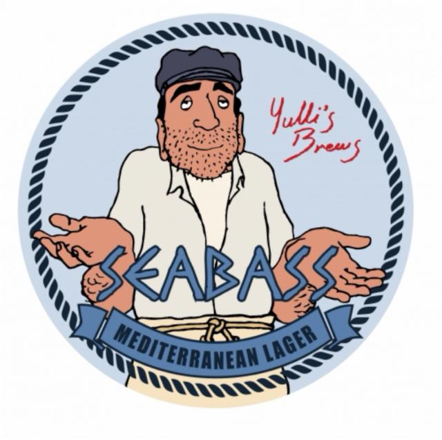 Seabass Mediterranean Lager 4.2%, Yulli's Brews, Australia