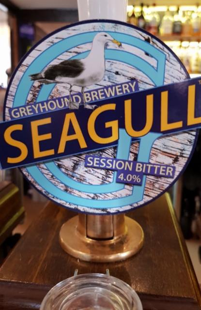 Seagull 4.0%, Greyhound Brewery, England
