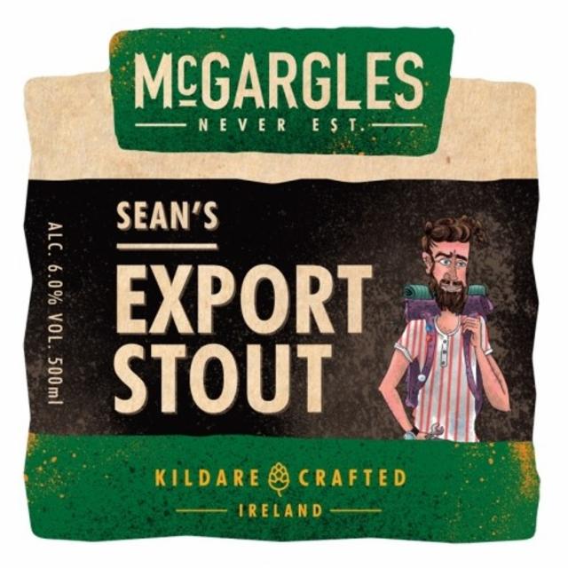 Sean's Export Stout 6.0%, McGargles, Ireland