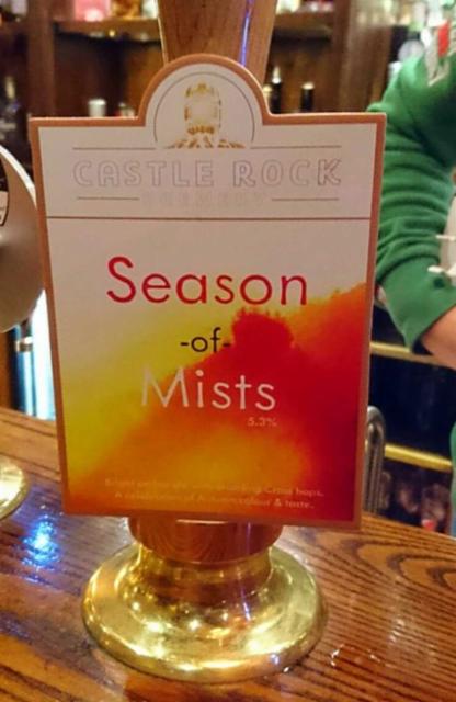 Season of Mists 5.3%, Castle Rock Brewery, England