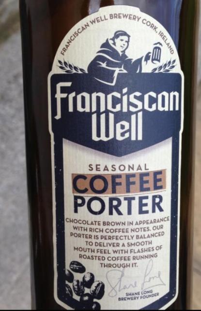 Seasonal Coffee Porter 6.4%, Franciscan Well Brewery, Ireland