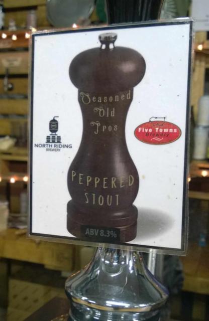Seasoned Old Pros - Peppered Stout 8.3%, Five Towns Brewery, England