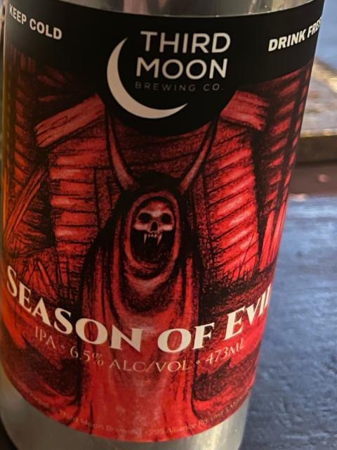 Seasons of evil 6.5%, Third Moon Brewing Company, Canada