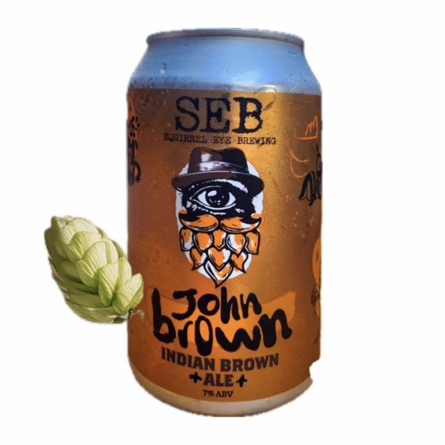 SEB John Brown 7.0%, Squirrel Eye Brewing, El Salvador