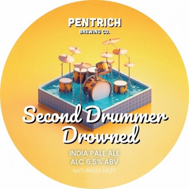 Second Drummer Drowned 6.5%, Pentrich Brewing, England