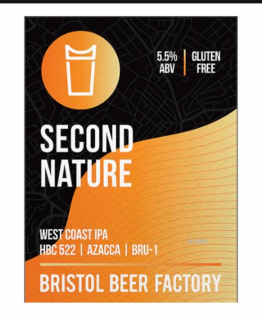 Second Nature 5.5%, Bristol Beer Factory, England