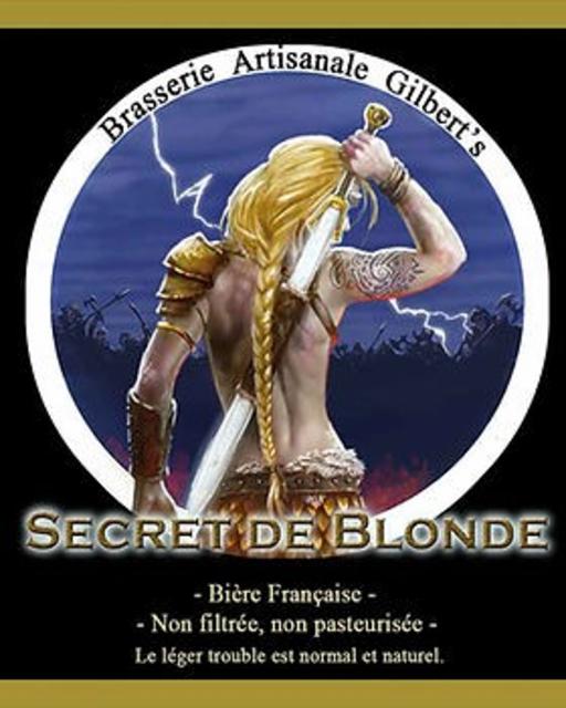 Secret De Blonde 5.5%, Brasserie Gilbert's, France