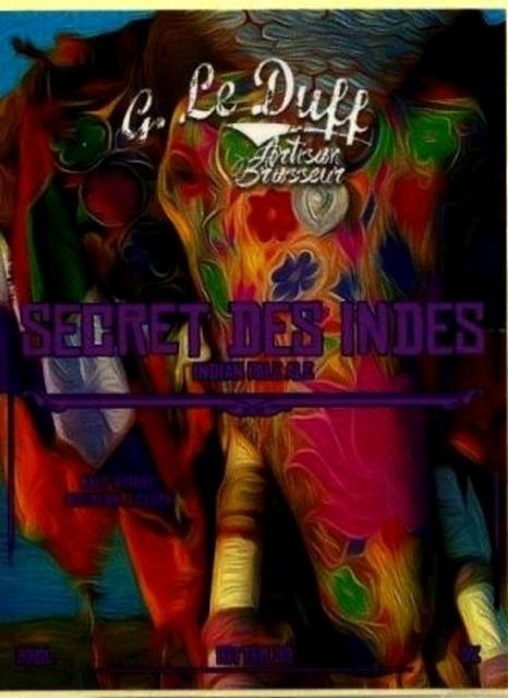 Secret Des Indes 5.0%, Brasserie Le Duff, France