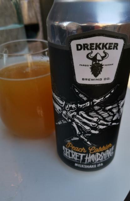 Secret Handshake - Peach Cobbler 7.5%, Drekker Brewing Company, United States
