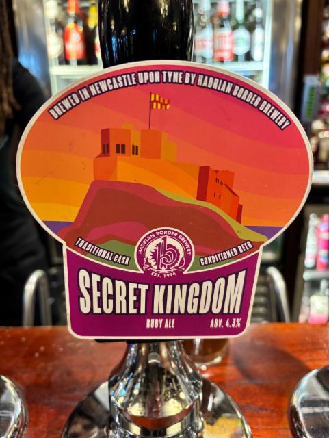 Secret Kingdom - Ruby Ale, The Hadrian Border Brewing Co