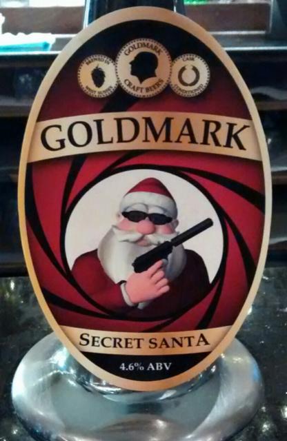 Secret Santa 4.6%, Goldmark Craft Beers, England