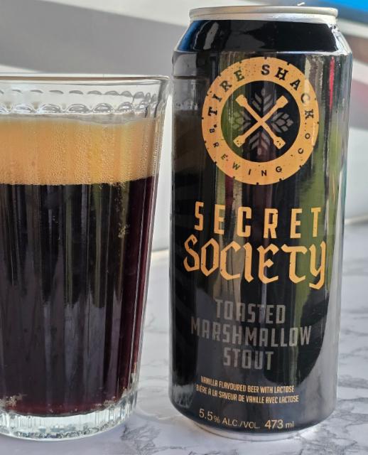 Secret Society 5.5%, Tire Shack Brewing Company, Canada