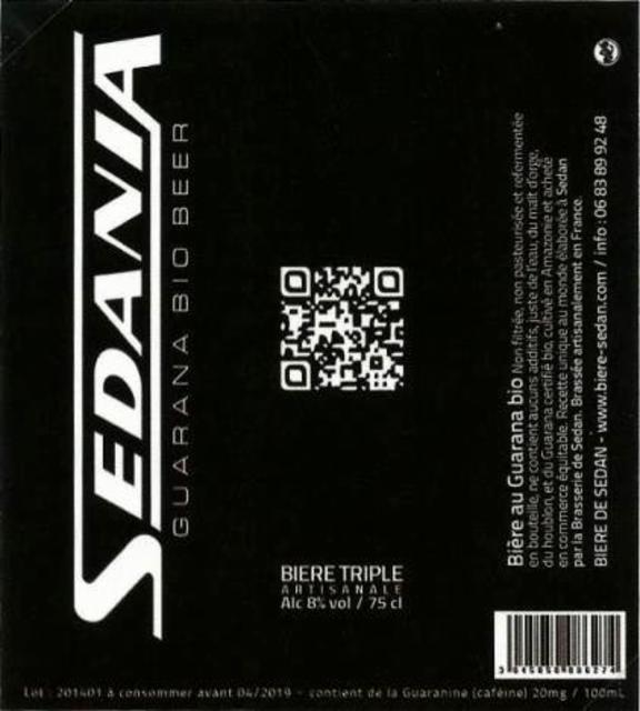 Sedania, Bière De Sedan