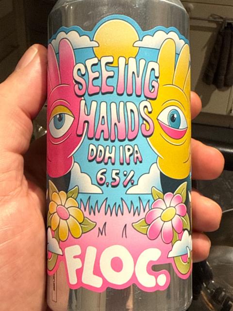 Seeing Hands 6.5%, Floc. Brewing, England