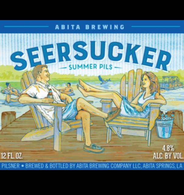 Seersucker Summer Pils 4.8%, Abita Brewing Company, United States