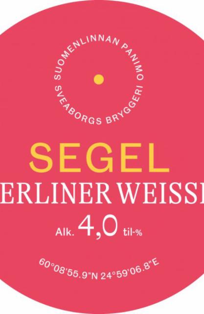 Segel 4.0%, Suomenlinnan Panimo, Finland