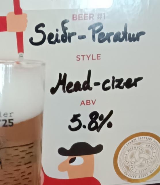 Seidr-Peratur 5.8%, GALDR Craft Brewery, Faroe Islands