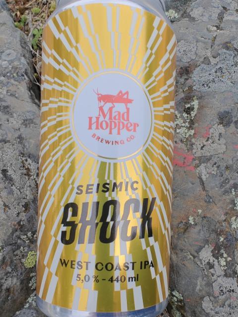 Seismic Shock 5.0%, Mad Hopper Brewing Co., Finland