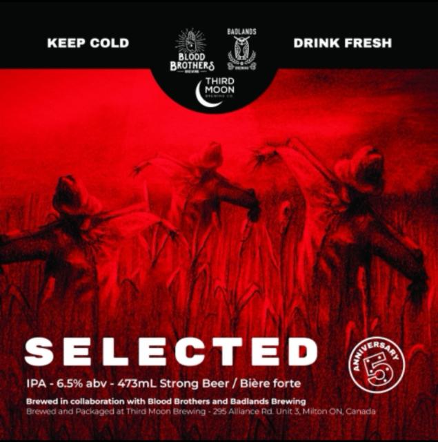 Selected - Fifth Anniversary 6.5%, Third Moon Brewing Company, Canada