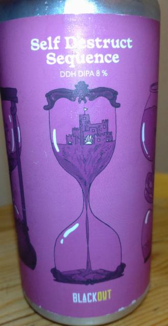 Self Destruct Sequence 8.0%, Blackout Brewing, Romania