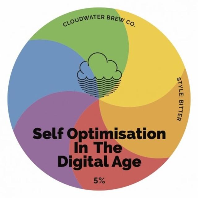 Self Optimisation In The Digital Age 5.0%, Cloudwater Brew Co., England