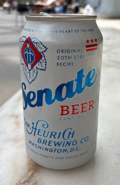 Senate Beer 4.7%, Chr. Heurich Brewing Co., United States