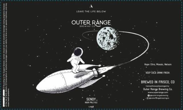 Sendy 6.8%, Outer Range Brewing Co. (France), France