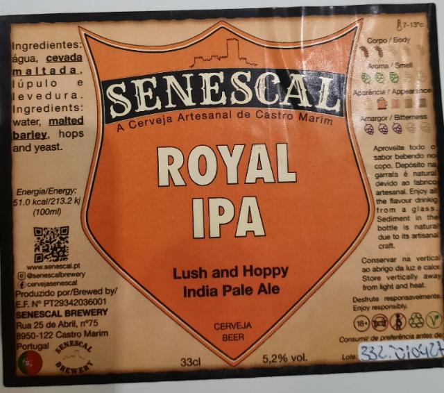 senescal royal ipa, Senescal