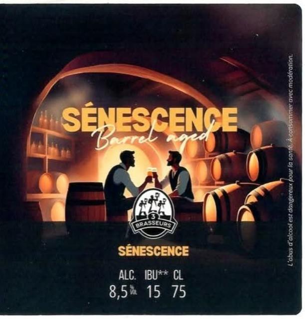 Sénescence Barrel Aged, 3 Brasseurs Metz - Augny